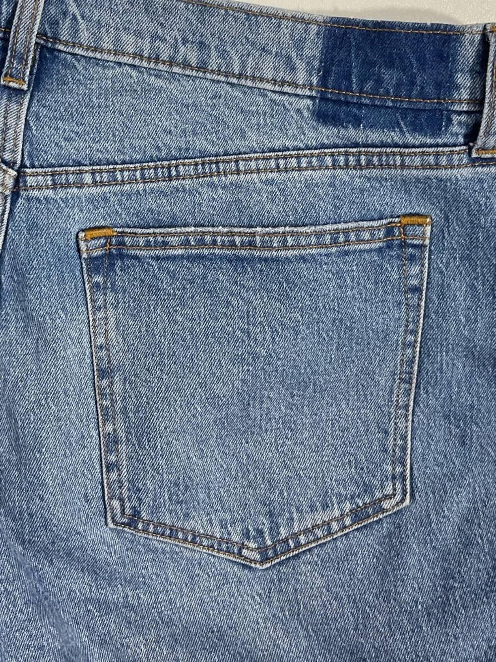 Abercrombie & Fitch 33/16 Ankle Straight Ultra High Rise Distressed Jeans Womens
